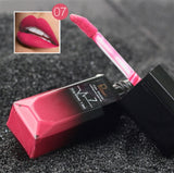 2017 hot waterproof lip gloss matte liquid lipstick matte lipstick lipkit cosmetics makeup nude purple black rose pudaier brand