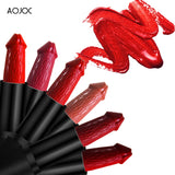 20 Colors Penis Shape Lips Makeup Lipstick Mushroom Long Lasting Moisture Cosmetic Lipstick red Lip matte lipstick waterproof