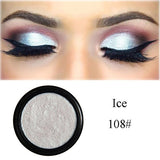 Hot Fashion Makeup Eye Shadow Soft Glitter Shimmering Colors Eyeshadow Metallic Eye Cosmetic For All Kinds Of Skin Drop Shipping