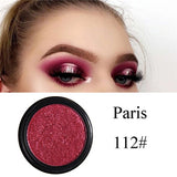 Hot Fashion Makeup Eye Shadow Soft Glitter Shimmering Colors Eyeshadow Metallic Eye Cosmetic For All Kinds Of Skin Drop Shipping