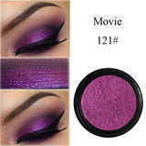 Hot Fashion Makeup Eye Shadow Soft Glitter Shimmering Colors Eyeshadow Metallic Eye Cosmetic For All Kinds Of Skin Drop Shipping