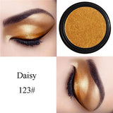 Hot Fashion Makeup Eye Shadow Soft Glitter Shimmering Colors Eyeshadow Metallic Eye Cosmetic For All Kinds Of Skin Drop Shipping