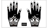 Ladies Fashion Mehndi Henna Paste Cone Temporary Tattoo Makeup Tool 100% Safe Waterproof