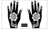 Ladies Fashion Mehndi Henna Paste Cone Temporary Tattoo Makeup Tool 100% Safe Waterproof