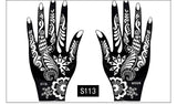 Ladies Fashion Mehndi Henna Paste Cone Temporary Tattoo Makeup Tool 100% Safe Waterproof