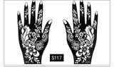 Ladies Fashion Mehndi Henna Paste Cone Temporary Tattoo Makeup Tool 100% Safe Waterproof