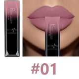 Hot Sales Waterproof Nude Matte Velvet Glossy Lip Gloss Lipstick Lip Balm Sexy Red Lip Tint 21 Colors Women Fashion Makeup Gift