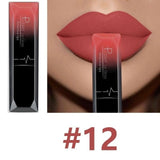 Hot Sales Waterproof Nude Matte Velvet Glossy Lip Gloss Lipstick Lip Balm Sexy Red Lip Tint 21 Colors Women Fashion Makeup Gift