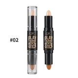 Women Highlighter  Face Concealer Contouring  Bronzers Highlighters Pen Cosmetic 3D Makeup Corrector Contour Stick