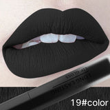 24 Color Liquid Lipstick Matte Makeup Waterproof Red Lip Long Lasting Gloss Mate Black Lip Stick Matte Liquid Lipsticks