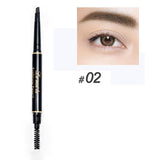 New Brand Eye Brow Tint Cosmetics Natural Long Lasting Paint Tattoo Eyebrow Waterproof Black Brown Eyebrow Pencil Makeup Set