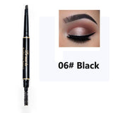 New Brand Eye Brow Tint Cosmetics Natural Long Lasting Paint Tattoo Eyebrow Waterproof Black Brown Eyebrow Pencil Makeup Set