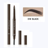 New Brand Eye Brow Tint Cosmetics Natural Long Lasting Paint Tattoo Eyebrow Waterproof Black Brown Eyebrow Pencil Makeup Set