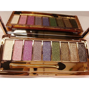 Fashion eyeshadow palette 9 colors matte eyeshadow  palette glitter eye shadow makeup nude makeup set Cosmetics *