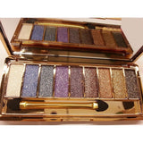 Fashion eyeshadow palette 9 colors matte eyeshadow  palette glitter eye shadow makeup nude makeup set Cosmetics *