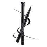 1 Pcs Double-Headed Seal Black Eyeliner Triangle Seal Eyeliner 2-in-1 Waterproof Eyes Make kit with Eyeliner Pen Eyeliner Stamp