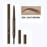 New Brand Eye Brow Tint Cosmetics Natural Long Lasting Paint Tattoo Eyebrow Waterproof Black Brown Eyebrow Pencil Makeup Set