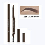 New Brand Eye Brow Tint Cosmetics Natural Long Lasting Paint Tattoo Eyebrow Waterproof Black Brown Eyebrow Pencil Makeup Set