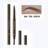 New Brand Eye Brow Tint Cosmetics Natural Long Lasting Paint Tattoo Eyebrow Waterproof Black Brown Eyebrow Pencil Makeup Set