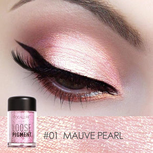 FOCALLURE 18 Colors Glitter Eye Shadow Cosmetic Makeup Diamond Lips Loose Makeup Eyes Pigment Powder Comestic Single Eye Shadow