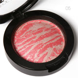 FOCALLURE Makeup Blusher Top Quality Professional Cheek 6 Colors Baked Blush Bronzer Blusher Face Contour Blusher