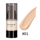 HANDAIYAN Beauty Black Bronze Body Tanning Bronze Foundation Liquid Dark Buff Toner Foundation Tanning Liquid skin black