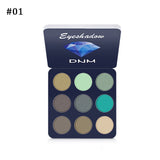 9 Colors Glitter Eyeshadow Makeup Pallete Matte Eye shadow Palette Shimmer and Shine Diamond Eyeshadow Powder Pigment Cosmetics