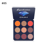 9 Colors Glitter Eyeshadow Makeup Pallete Matte Eye shadow Palette Shimmer and Shine Diamond Eyeshadow Powder Pigment Cosmetics