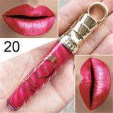 New!!Make Up Lips Matte Liquid Lipstick Waterproof Long Lasting Sexy Pigment Nude Glitter Style Lip Gloss Beauty Red Lip Tint