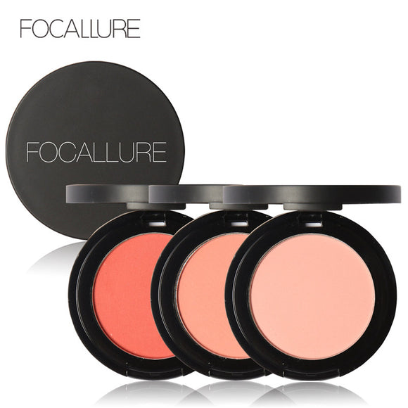 FOCALLURE 11 Colors Face Mineral Pigment Blusher Blush Powder Brozer Cosmestics Professional Palette  Blush Contour Shadow