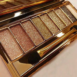 Fashion eyeshadow palette 9 colors matte eyeshadow  palette glitter eye shadow makeup nude makeup set Cosmetics *