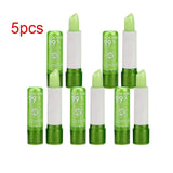 PNF Moisture Lip Balm Aloe Vera Natural Lipbalm Temperature Changed Color Lipstick Long Lasting Nourish Protect Lips Care Makeup