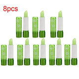 PNF Moisture Lip Balm Aloe Vera Natural Lipbalm Temperature Changed Color Lipstick Long Lasting Nourish Protect Lips Care Makeup